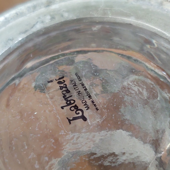 Labrezel Rose Pewter Glass Canister - Picture 3 of 4